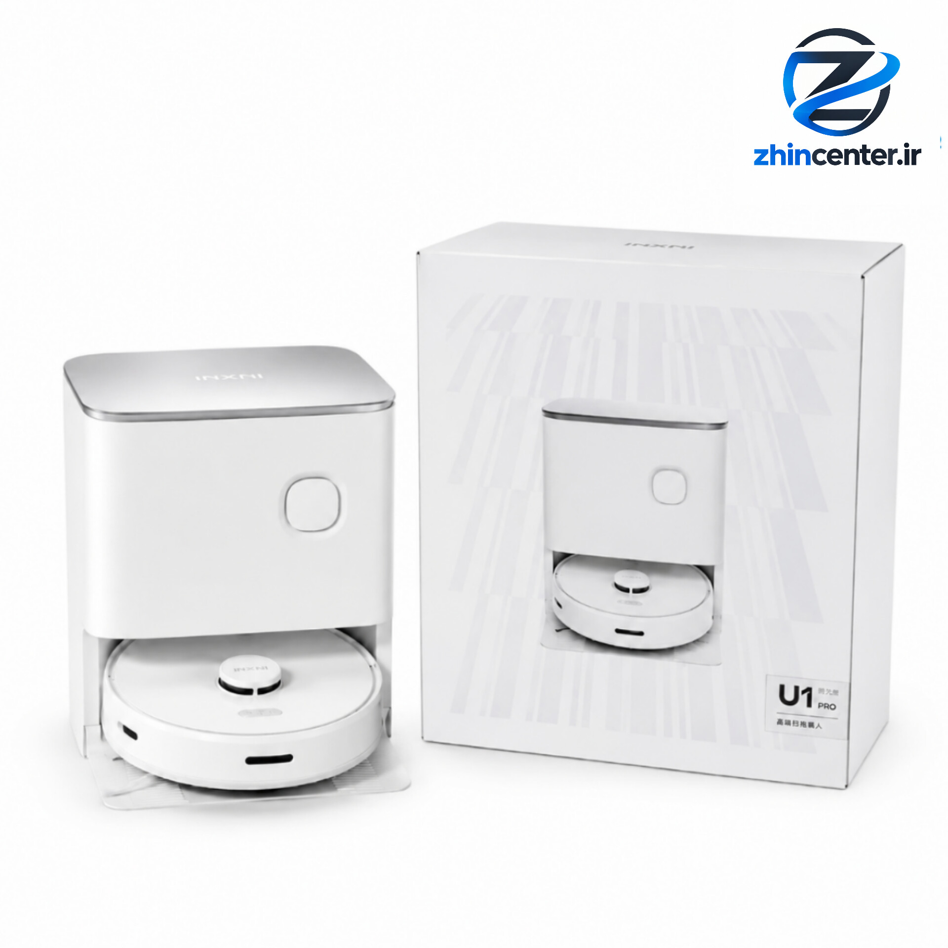 جاروبرقی و تی‌شوی رباتیک اینکسنی مدل Inxni U1 Pro (نسخه شستشو با آب گرم)